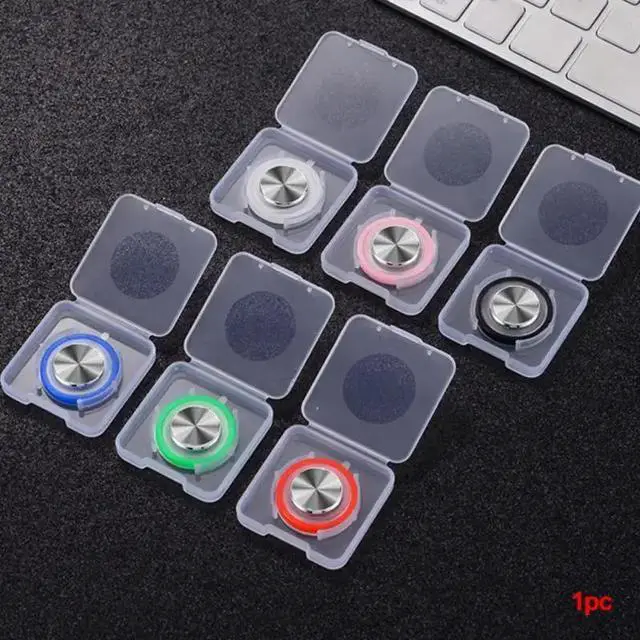 Alt view image 4 of 6 - Round Game Joystick Mobile Phone Rocker For Iphone Android Tablet Metal Button Controller For PUBG Controller With Suction Cup