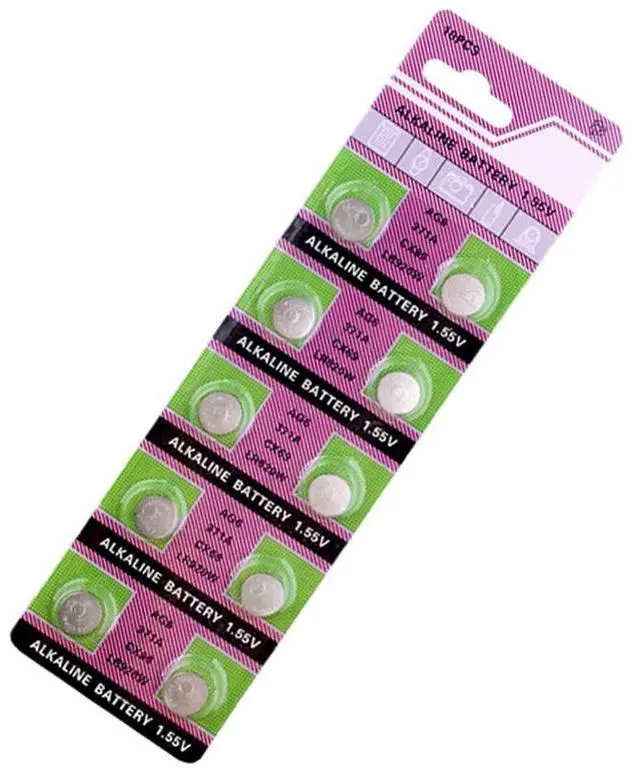 Alt view image 5 of 6 - 10pcs  AG6 LR920   L921 Button Batteries SR927 171 Cell Coin Alkaline Battery 1.55V 371A CX69 LR920W For Watch Toys Remote