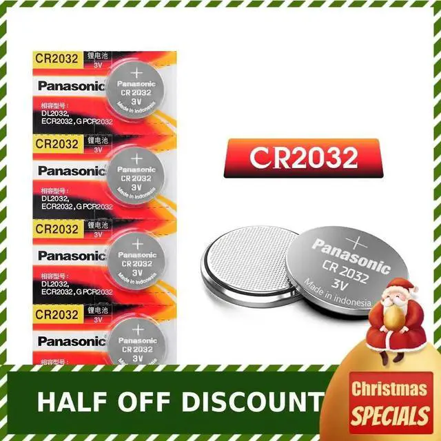 Alt view image 2 of 6 - 4pcs/lot cr 2032 Lithium Battery Button Cell Batteries 3V Coin For Watch Remote Control Calculator cr2032