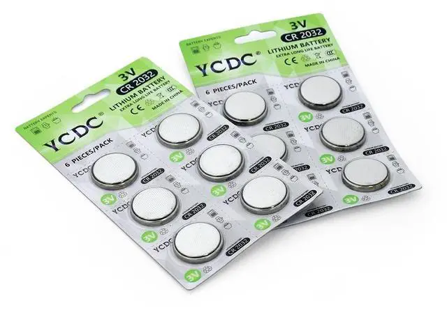 Main image of 12PCS/2cards CR2032 DL2032 CR 2032 KCR2032 5004LC ECR2032 Button Cell Coin 3V Lithium Battery For Watch Pedometer LED Light