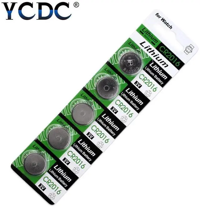 Alt view image 3 of 6 - 10pcs 3V CR 2016 CR2016 Lithium Button Battery LM2016 BR2016 DL2016 Cell Coin Batteries For Watch Electronic Toy Remote