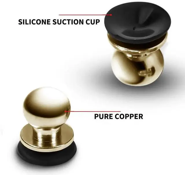 Alt view image 3 of 6 - Mini Game Rocker, PUBG Mobile Controller, Phone Game Joystick, Four Fingers, Suction Cup, Touch Button, Gamepad, Controller