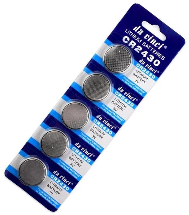 Alt view image 5 of 6 - +Pilas Boton+ Hot selling + 5pcs Wholesale CR2430 DL2430 2430 3V Button Battery For Watch Toy Headphone
