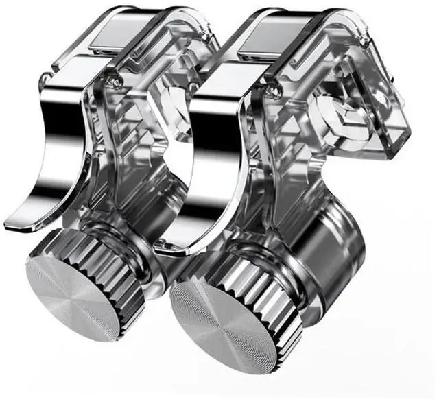 Main image of 2pcs/lot R11 Metal Smart Phone Mobile Gaming Trigger For PUBG Mobile Gamepad Fire Button Aim Key L1 R1 Shooter Pubg Controller