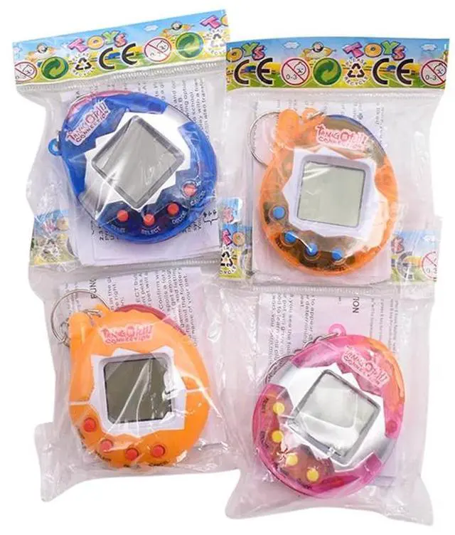 Alt view image 4 of 6 - Tamagochi Virtual Pet Electronic Pets Toys 7 Colors 49 Animals In One Box Nostalgic Kid's Toys With Key chain Christmas Gift