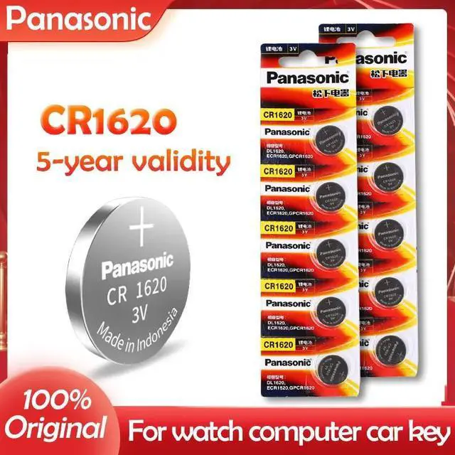 Main image of 10PCS  CR1620 CR 1620 3V Lithium Battery For Watch Calculator Clock Remote Control Toys Button Coin Cell