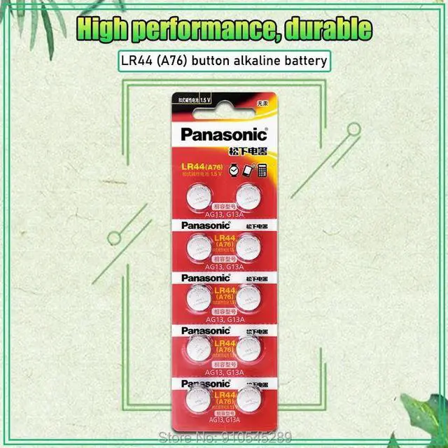 Alt view image 2 of 6 - 4PCS  AG13 Coin Cell Battery LR44 357 357A S76E G13 Alkaline Button Batteries AG 13 1.5V For Watch Electronic Remote