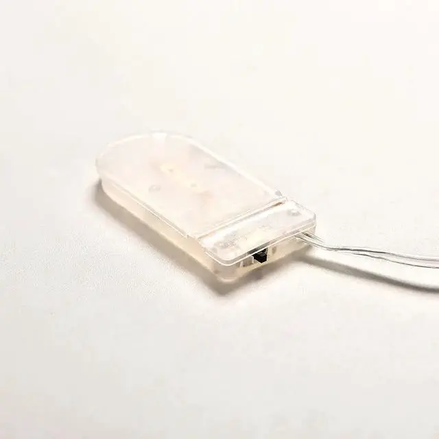 Alt view image 5 of 6 - 5PCS Plastic Clear CR2032 Button Coin Cell Battery   Holder Case With ON/OFF Switch
