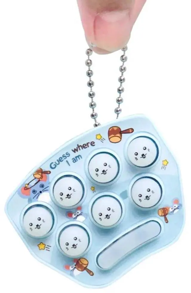 Alt view image 2 of 6 - Funny Hamster Toy Game Machine Keychain Kids Funny Toys Sensory Toy Autism Special Needs Stress Reliever Toys