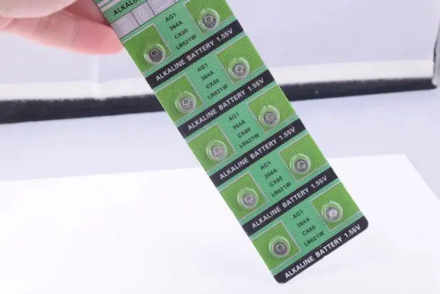 Alt view image 4 of 6 - 40Pcs/lot AG1 AG 1 Watch Clock Battery Pilas LR621 LR 621 LR621W SR621SW SR621 1.55V Button Coin Cell Batteries