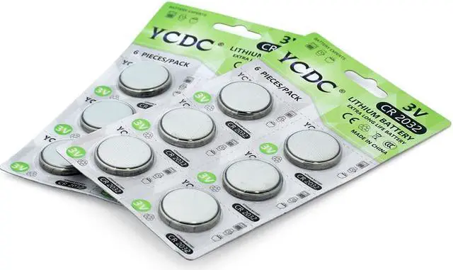 Alt view image 2 of 6 - 12PCS/2cards CR2032 DL2032 CR 2032 KCR2032 5004LC ECR2032 Button Cell Coin 3V Lithium Battery For Watch Pedometer LED Light