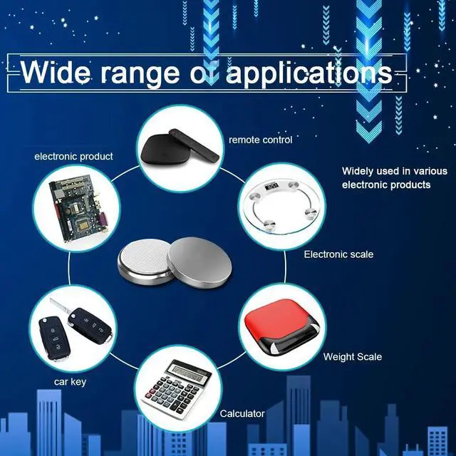 Alt view image 5 of 6 - 5PCS CR2430 Watch Battery Button Battery DL2430 BR2430 ECR2430 Coin Cell Lithium Batteries for Toy Calculator Clock Watch