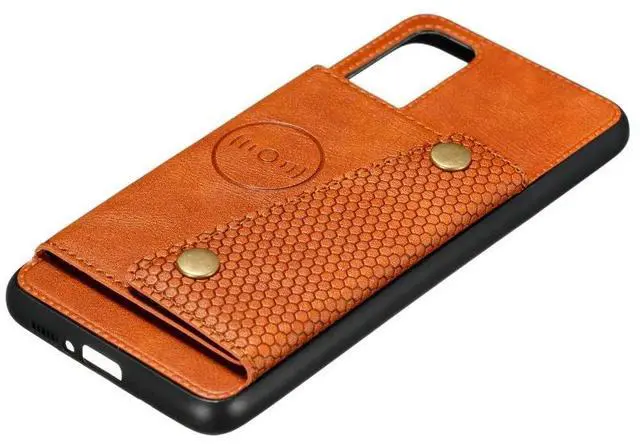 Alt view image 3 of 6 - For Xiaomi Mi 10T Pro 10 T Lite 5G 2020 Back Panel Leather Card Slot Magnet Car Phone Holder Funda Mi10T Case Mi T10 Flip Cover