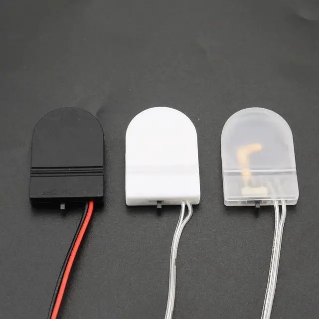 Alt view image 2 of 6 - cltgxdd 5PCS CR2032 Button Coin Cell Battery Socket Holder Case Cover With ON-OFF Switch 3V battery Storage Box