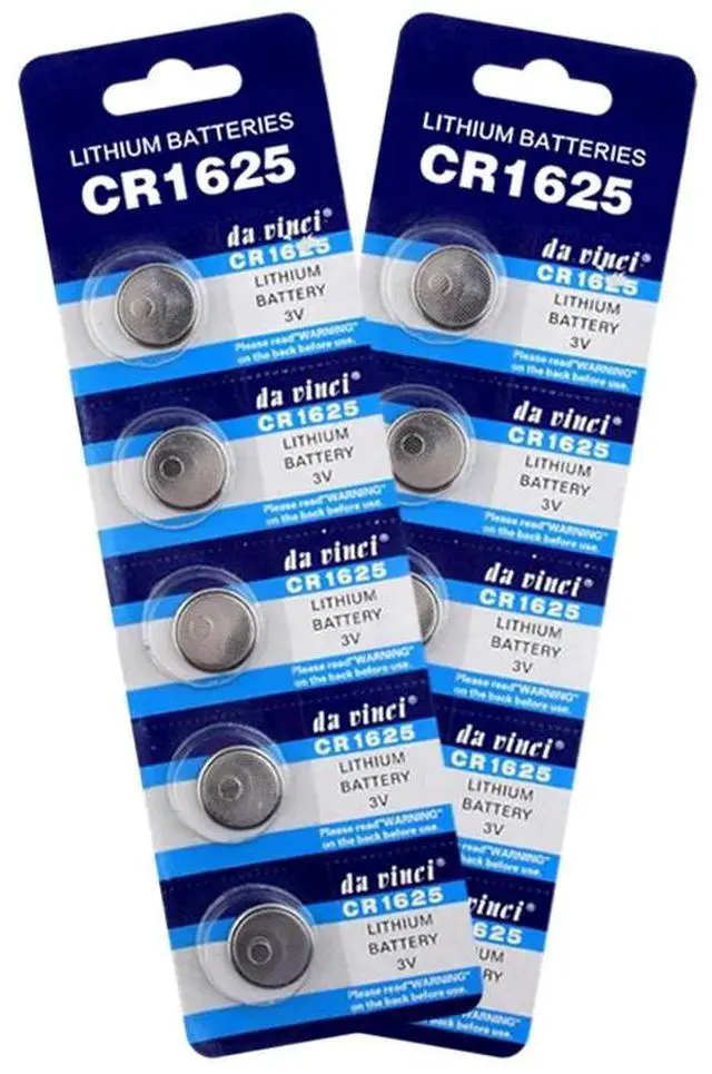 Alt view image 6 of 6 - 5Pcs Lithium CR1625 Batteries BR1625 ECR1625 LM1625 KCR1625 CR 1625 Watch Calculator 3V Button Coin Cell Battery Dia.1.6cm
