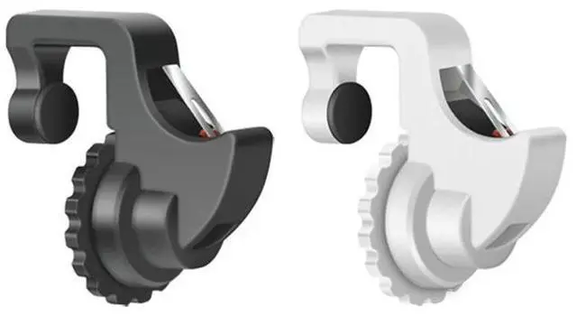 Alt view image 6 of 6 - 1Pair Gaming Trigger Smart Phone Games Shooter Controller Fire Button Handle For PUBG/Rules of Survival/Knives Out L1 R1 UM