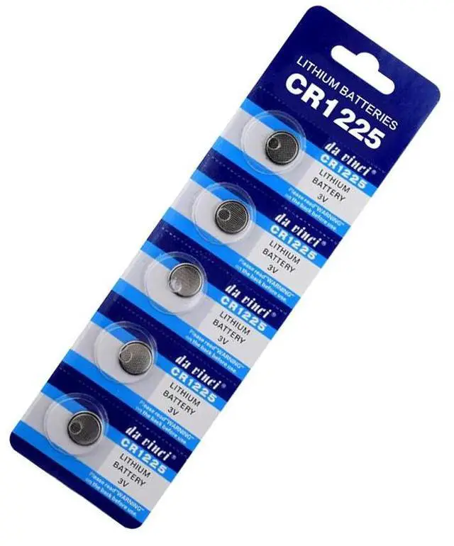 Alt view image 6 of 6 - 10Pcs CR1225 Coin Cell Lithium Battery 3V LM1225 BR1225 ECR1225 KCR1225 Button Batteries for Calculator Watch Toy MP3 player