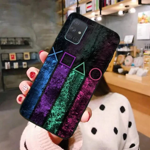 Alt view image 6 of 6 - PlayStation buttons PS Phone Case For Samsung Galaxy A21S A01 A11 A31 A81 A10 A20E A30 A40 A50 A70 A80 A71 A51