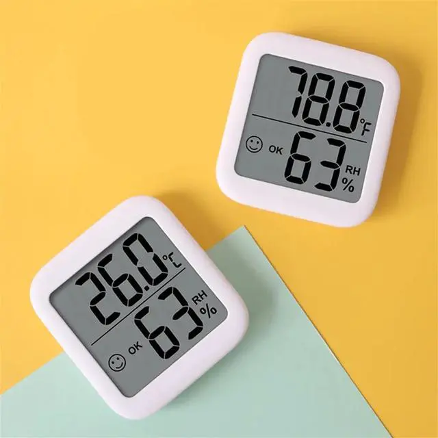 Main image of Digital Thermometer Hygrometer Living Room Baby Room LCD Display Temperature Humidity Meter Gauge