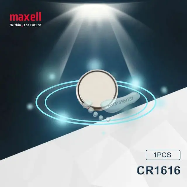 Alt view image 3 of 5 - 2pc Maxell CR1616 DL1616 ECR1616 LM1616 1616 3V Lithium Batteries Cell Button Coin Battery