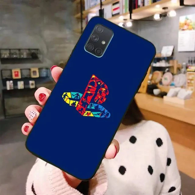 Alt view image 5 of 6 - PlayStation buttons PS Phone Case For Samsung Galaxy A21S A01 A11 A31 A81 A10 A20E A30 A40 A50 A70 A80 A71 A51
