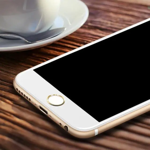 Alt view image 6 of 6 - Portefeuille Home Button Sticker Touch ID Button Cover for Apple iPhone 8 7 Plus 6S 6 S 5S SE 5 5C 4 4S Mobile Phone Accessories