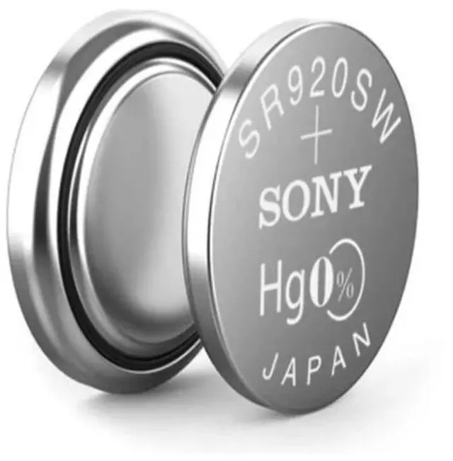 Alt view image 4 of 4 - 10pcs Sony 45mAh 1.55V AG6 371 SR920SW LR920 171 370 L921 LR69 SR920 Button Batteries For Watch Toy Remote Cell Coin Battery