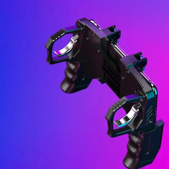 Alt view image 3 of 6 - Mobile Cell phone Game Fire Button Smart Phone Metal Game Trigger L1 R1 Shooter for Fortnite /Knives Out / Survival Rules