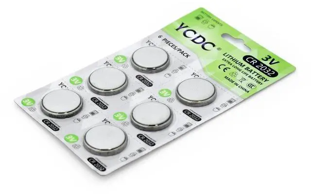 Alt view image 6 of 6 - 12PCS/2cards CR2032 DL2032 CR 2032 KCR2032 5004LC ECR2032 Button Cell Coin 3V Lithium Battery For Watch Pedometer LED Light