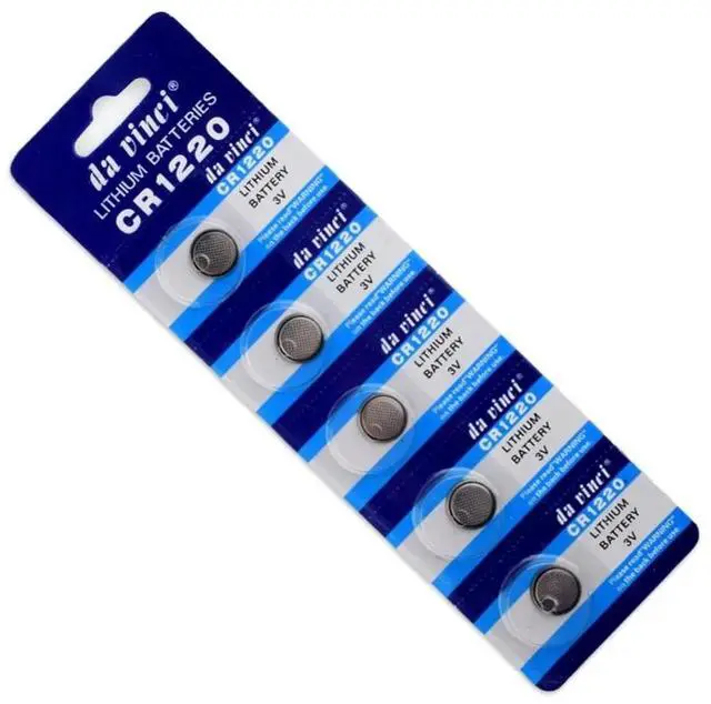 Alt view image 4 of 4 - Cheap 3V pile CR1220 BR1220 ECR1220 LM1220 bateria Watch Button Coin Cells Lithium Battery 5 Pcs pilha watch batteries