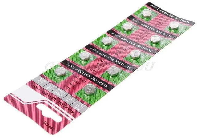 Alt view image 5 of 5 - 10PCS Alkaline Batteries AG2 1.5V G2 396A LR726 SR726W GP397 1164SO SR59W SR726 Coin Button Cell Watch Toys Clocks Drop Shipping