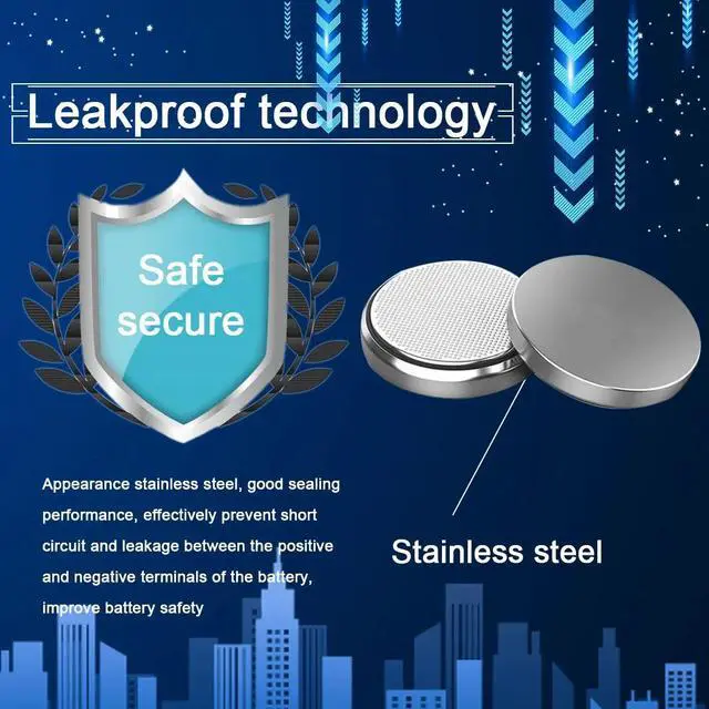 Alt view image 4 of 6 - 5PCS CR2430 Watch Battery Button Battery DL2430 BR2430 ECR2430 Coin Cell Lithium Batteries for Toy Calculator Clock Watch