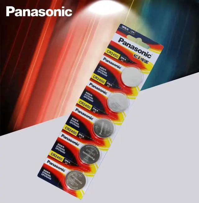 Alt view image 2 of 3 - 2pcs  CR2450 CR 2450 3V Lithium Button Cell Battery Coin Batteries For Watches,clocks,hearing aids