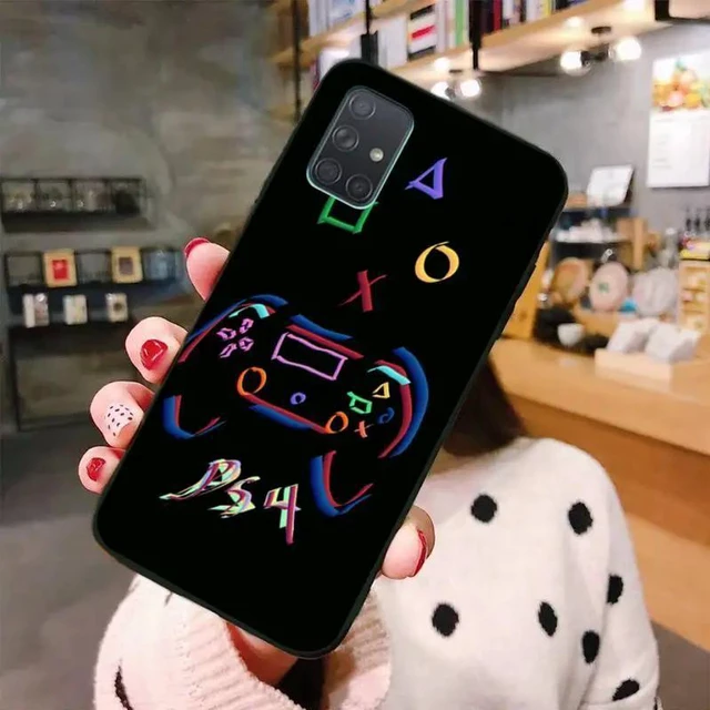Alt view image 3 of 6 - PlayStation buttons PS Phone Case For Samsung Galaxy A21S A01 A11 A31 A81 A10 A20E A30 A40 A50 A70 A80 A71 A51