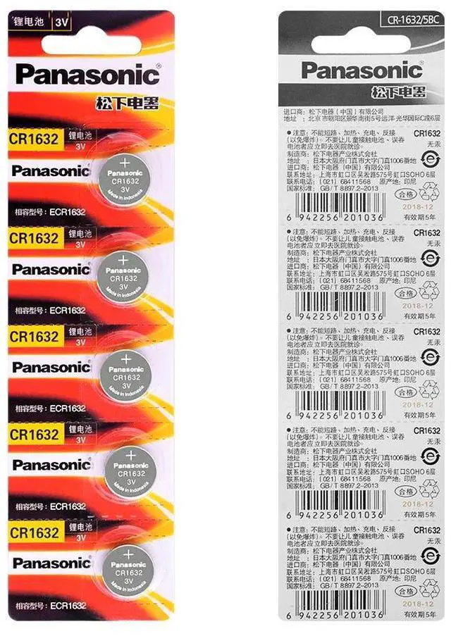 Alt view image 6 of 6 - cr1632 3v 10 X brand  battery for button cell coin batteries for watch computer cr 1632 For Toys Watches