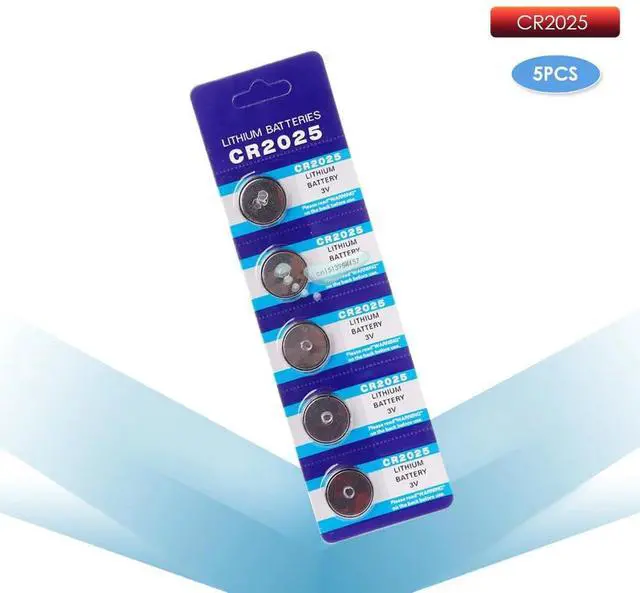 Main image of kpay 5pcs CR2025 Button Batteries CR2025 BR2025 DL2025 Cell Coin Li-lon Battery 3V CR 2025 Watch Electronic Toy Remote Car Key