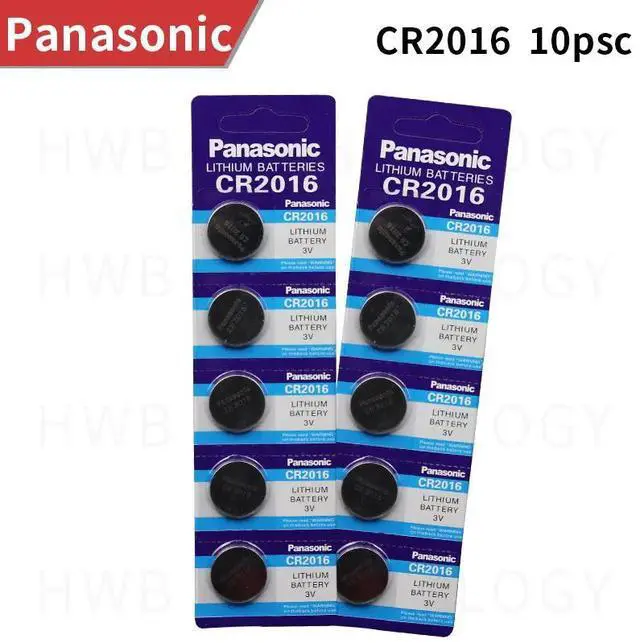Main image of 10pcs brand  battery for  cr2016 3v button cell coin batteries for watch computer cr 2016 For Control Toy