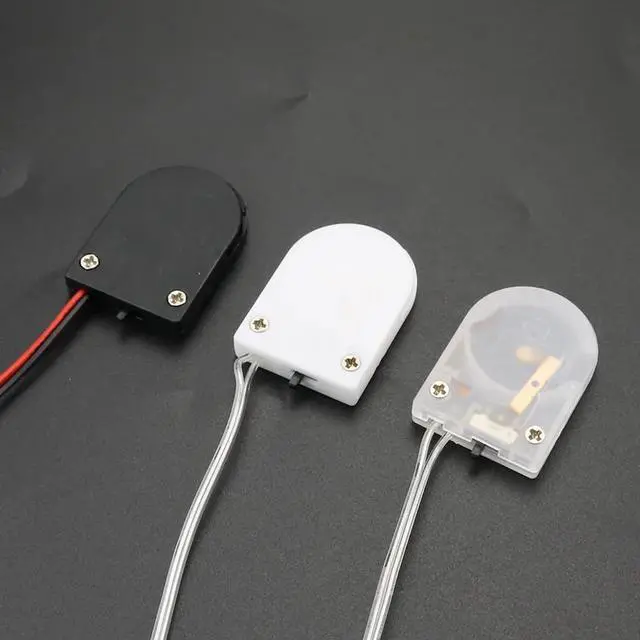 Alt view image 6 of 6 - cltgxdd 5PCS CR2032 Button Coin Cell Battery Socket Holder Case Cover With ON-OFF Switch 3V battery Storage Box