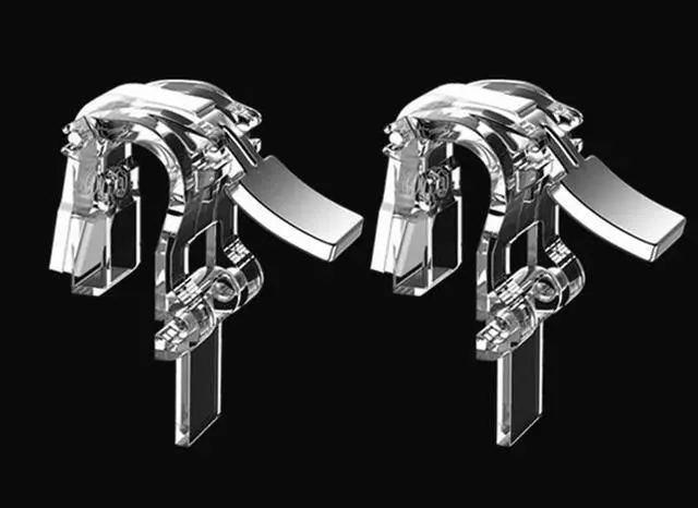 Alt view image 5 of 6 - L1 R1 PUBG Mobile Trigger Controller For iPhone Android L1R1 Shoot Fire Button Game Joystick Gamepad Aim Key Smartphone Phone