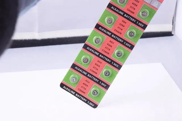Alt view image 5 of 5 - 50PCS Watch Coin Battery AG4 377A 377 LR626 SR626SW SR66 LR66 Button Cell Batteries Toys Remote Camera