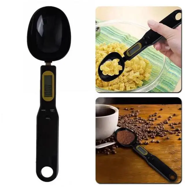 Alt view image 5 of 6 - 500g/0.1g Coffee Tea Digital Electronic Scale Kitchen Measuring Spoon Weighing Device LCD Display Household Scale