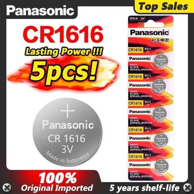 Main image of 2020  5pcs Cr1616 Cr 1616 3v Button Battery Coin Cells DL1616 BR1616 ECR1616 5021LC L11 L28 KCR1616