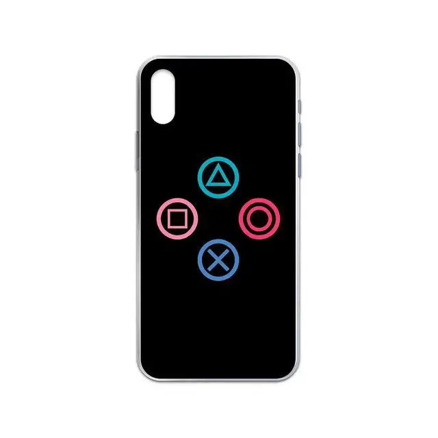 Alt view image 5 of 6 - PlayStation Buttons PS Phone Case cover For iphone 4 4S 5 5C 5S 6 6S PLUS 7 8 X XR XS 11 PRO SE 2020 MAX transparent Etui