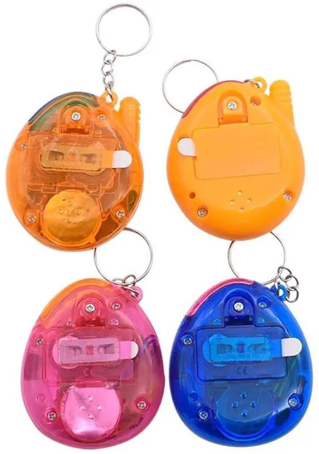 Alt view image 5 of 6 - Tamagochi Virtual Pet Electronic Pets Toys 7 Colors 49 Animals In One Box Nostalgic Kid's Toys With Key chain Christmas Gift
