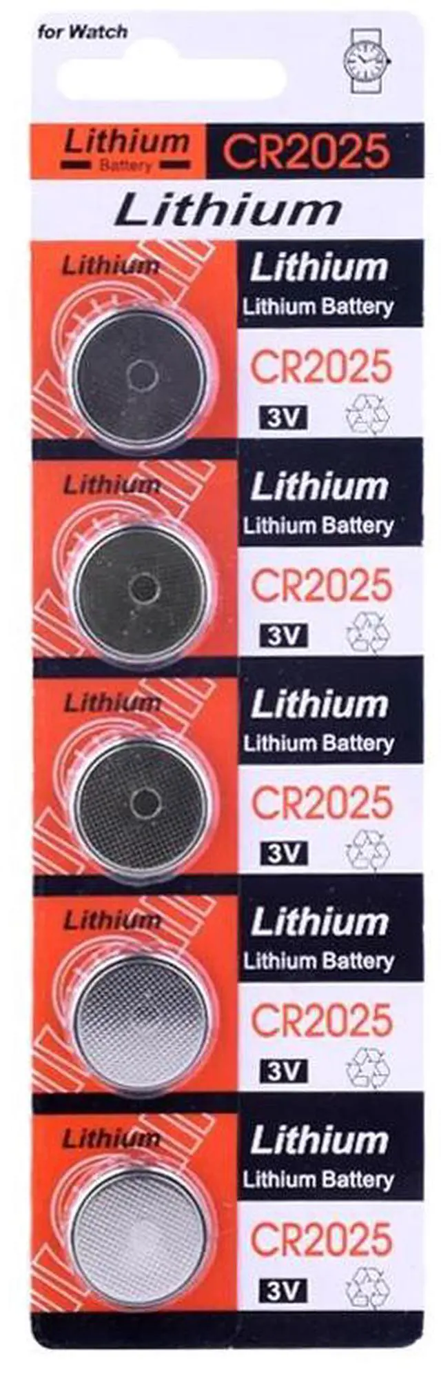 Alt view image 3 of 6 - 2020  Promotional 20x  CR2025 CR 2025 Button Lithium Li Ion Battery BR2025 DL2025 KCR2025 3V Volt Li-ion Watch Clock Battery