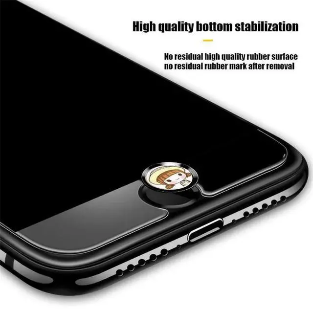 Alt view image 5 of 6 - Cute Cartoon Touch ID Home Button Sticker For iPhone 5 5S SE 6 6S 6 Plus 7 8 Plus Ipad air 2 Fingerprint Identification Sticker