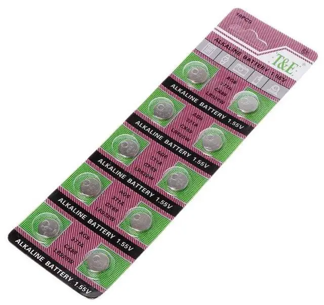 Alt view image 4 of 6 - 10PCS Alkaline Battery AG6 1.55V Button Coin Cell 371 SR920SW LR920 SR927 171 370 L921 LR69 SR920 Watch Batteries