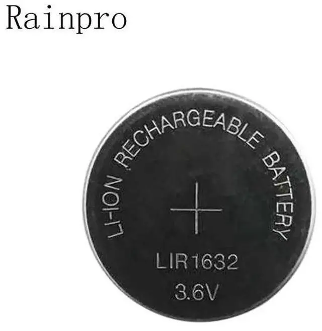 Main image of 2PCS/LOT LIR1632 1632 3.6V Lithium battery Rechargeable Button Cell Coin Batteries for Remote control