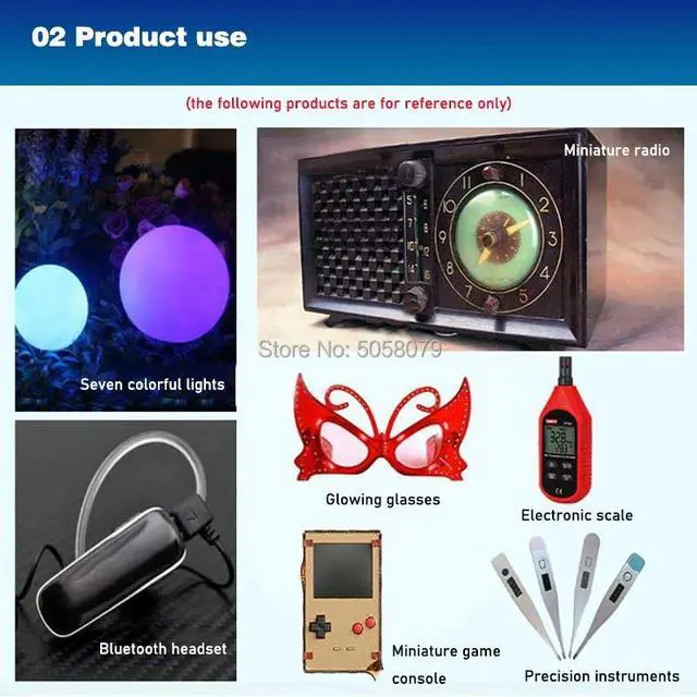 Alt view image 5 of 6 - 10pcs/pack CR1025 Lithium Button Battery DL1025 BR1025 KL1025 Cell Coin Batteries 3V CR 1025 For Watch Electronic Toy Remote