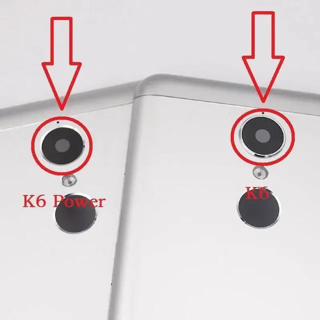 Alt view image 6 of 6 - BaanSam  Battery Back Cover For Lenovo K6 K33a48 Housing Case Without Power Volume Buttons